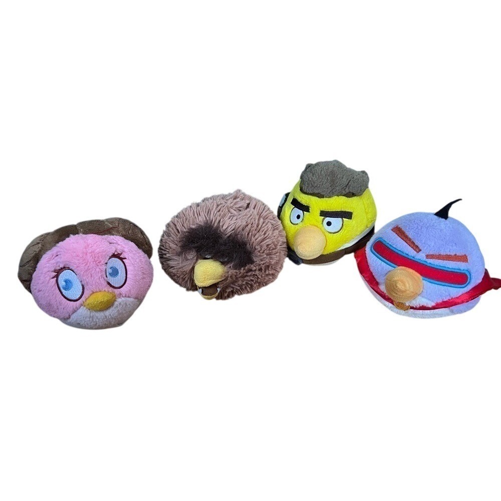 Star Wars Angry Bird plush set including the flash!